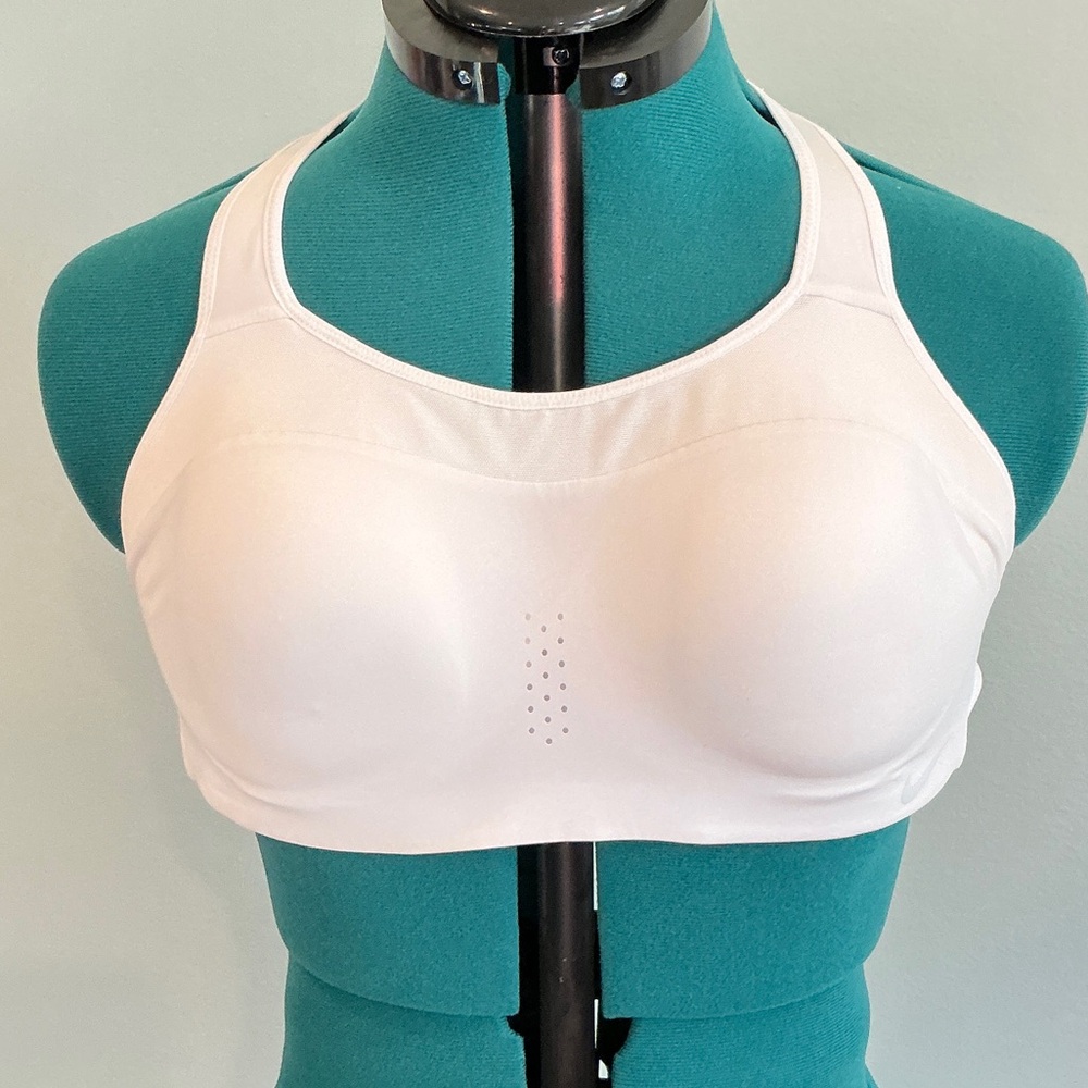 Nike White Sports Bra